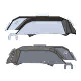 Next Venture Motorsports NV-JT-00185 Aluminum Rear Inner Fenders for Jeep Gladiator JT 2020+