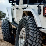 Next Venture Motorsports NV-JKU-00086 Aluminum High Line Rear Fenders for Jeep Wrangler JK 4 Door 2007-2018
