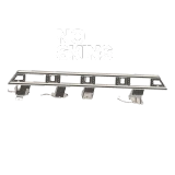 Next Venture Motorsports NV-JT-00125 Trailbreaker Series Rock Sliders for Jeep Gladiator JT 2020+