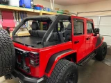 Diabolical Inc. JK400710SLIP Slipstream Security Enclosure for Jeep Wrangler JK 4 Door 2007-2018