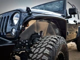 Poison Spyder 1702080 Front Inner Fenders Raw for Jeep Wrangler JK 2007-2018