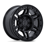 Black Rhino BR039MX17856800 Vanguard Wheel 17x8.5 6x139.7 4.75 BS 0mm Matte Black