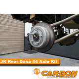 Carbon Axles by MetalCloak C0008 Jeep Wrangler JK Non-Rubicon Rear D44 30 Spline Axle Kit 2007-2018