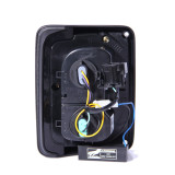 Anzo USA Black LED Taillights Back for Wrangler JK