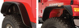 Front and Rear Bushwacker Flat Style Fender Flares on Wrangler TJ