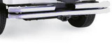 Rampage Products 8448 Rear Double Tube Bumper with Receiver Hitch in Stainless Steel for Jeep Wrangler YJ, TJ/LJ 1987-2006