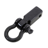 Smittybilt 29312B Black Receiver Hitch D-Ring