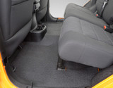 BedRug BedTred Rear Floor Liner Installed on Jeep JK 2 Door
