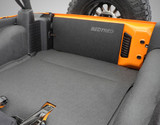 Rear Cargo Kit Floor Liner Installed on Jeep Wrangler JK 4 Door by BedRug BedTred