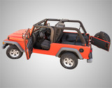 BedRug BedTred Rear Cargo Liner Kit for Wrangler LJ