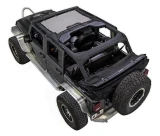 SpiderWebshade SWS-SHDKNI-01-JK Half Shade Sun Shade for Jeep Wrangler JK 2007-2018