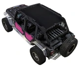 SpiderWebShade SWS-SHDSKN-01-RGJK-BTH Rancho Door ShadeSkins for Jeep Wrangler JK 4 Door 2007-2018