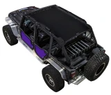 SpiderWebShade SWS-SHDSKN-01-RGJK-BTH Rancho Door ShadeSkins for Jeep Wrangler JK 4 Door 2007-2018