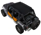 SpiderWebShade SWS-SHDSKN-01-RGJK-BTH Rancho Door ShadeSkins for Jeep Wrangler JK 4 Door 2007-2018
