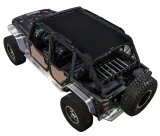 SpiderWebShade SWS-SHDSKN-01-RGJK-BTH Rancho Door ShadeSkins for Jeep Wrangler JK 4 Door 2007-2018