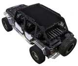 SpiderWebShade SWS-SHDSKN-01-RGJK-BTH Rancho Door ShadeSkins for Jeep Wrangler JK 4 Door 2007-2018