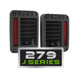 JW Speaker 0347531 Model 279 Series LED Tail Lights for Jeep Wrangler JK