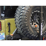BoltLock 6' Cable Lock Mounted on Spare Tire & Carrier