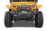 Body Armor 4x4 JK-19532 Front Mid-Stubby Winch Bumper for Jeep Wrangler JK 2007-2016