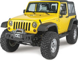 Rugged Ridge 11540.10 Modular XHD Front Bumper in Textured Black for Jeep Wrangler JK 2007-2016