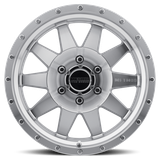 Method Race Wheel The Standard Wheel | Machined/Clear Coat | 17x8.5 | 5on5
