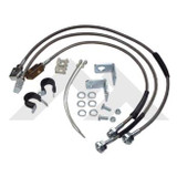 Crown Automotive CRORT31015 Front and Rear Brake Hose Kit for Jeep Wrangler TJ/LJ 1997-2006