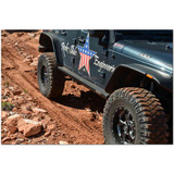 Rock Slide Engineering BD-SS-300-JK4 Step Sliders for Jeep Wrangler JK 4 Door 2007-2018