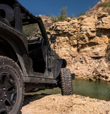 KikBax Offroad Foot Pegs with Mirror (Wrangler JK 2007-2018)