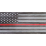 Under The Sun Inserts UTS-TRL Thin Red Line American Flag Grill Insert for Jeep Wrangler JK 2007-2017