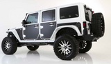 Smittybilt 76994 MAG Magnetic Trail Armor Skins for Jeep Wrangler JK 4 Door 2007-2017