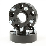 Crown Wheel Spacers in Black for Jeep Wrangler