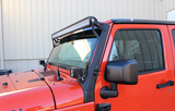 Fishbone Offroad FB21014 52" Light Bar Bracket for Jeep Wrangler JK 2007-2018