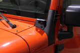 Fishbone Offroad FB21015 Lower Windshield Light Brackets for Jeep Wrangler JK 2007-2018