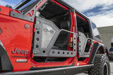 DV8 Offroad RDJL-01 Rock Doors with Perforated Aluminum Mesh Screens for Jeep Wrangler JL 4 Door 2018+