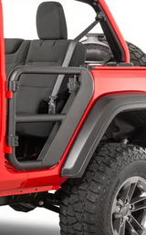 Rugged Ridge 11509.14 Rear Tube Doors for Jeep Wrangler JL 4 Door 2018+