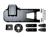 EVO MFG 3032B HD Hinged Tire Carrier in Black for Jeep Wrangler JL 2018+