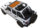 SpiderWebShade JLKini in Orange for Jeep Wrangler JL 2018+