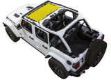 SpiderWebShade JLKini in Yellow for Jeep Wrangler JL 2018+