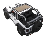 SpiderWebShade SWS-SHDKNI-01-JL Half Shade Top for Jeep Wrangler JL & Gladiator JT 2018+