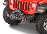 Rugged Ridge 11540.32 HD Stubby Front Bumper for Jeep Wrangler JK, JL & Gladiator JT 2007+