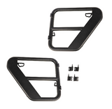 Rugged Ridge 11509.32 Fortis Rear Tube Doors for Jeep Wrangler JK 4 Door 2007-2018