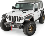 WARN 101325 Elite Series Stubby Front Bumper for Jeep Wrangler JL & Gladiator JT 2018+