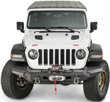 WARN 101335 Elite Series Full Width Front Bumper for Jeep Wrangler JL & Gladiator JT 2018+