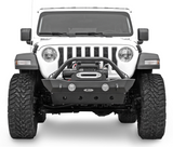 LoD Offroad JFB1803 Destroyer Series Shorty Front Bumper with Bull Bar for Jeep Wrangler JL & Gladiator JT 2018+