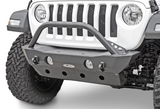 LoD Offroad JFB1803 Destroyer Series Shorty Front Bumper with Bull Bar for Jeep Wrangler JL & Gladiator JT 2018+