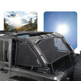 Smittybilt 97501 Cloak Mesh Sides & Rear for Jeep Wrangler JL 4 Door 2018+