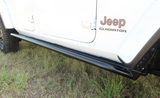 Rock Hard 4x4 RH-80104 Patriot Series Tube Slider Rocker Guards Angled Up for Jeep Gladiator JT 2020+