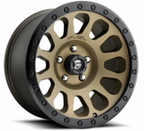 Fuel Vector Wheel 17x9 Matte Bronze with Black Lip