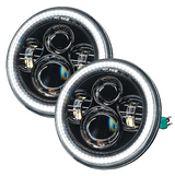 Oracle Lighting 5769-123 LED Projector Headlights with DRL & Turn Signal for Jeep Wrangler JK 2007-2018