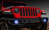 Oracle Lighting 1215-001 Waterproof LED Fog Light Halo Kit in White for Jeep Wrangler JL 2018+